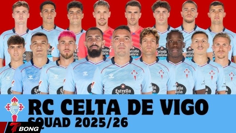 Đội hình mùa giải hiện tại của Celta Vigo